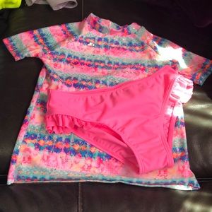 Girls swim suit 7/8 NWT primark